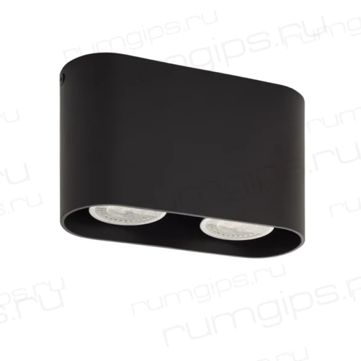 DK2006-BK Светильник накладной IP 20, 50 Вт, GU10, черный, алюминий