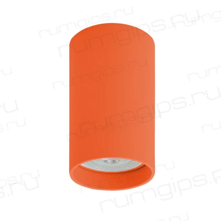 DK2008-OR Светильник накладной IP 20, 50 Вт, GU10, оранжевый, алюминий