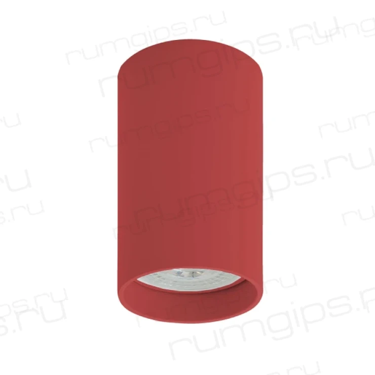 DK2008-RE Светильник накладной IP 20, 50 Вт, GU10, красный, алюминий