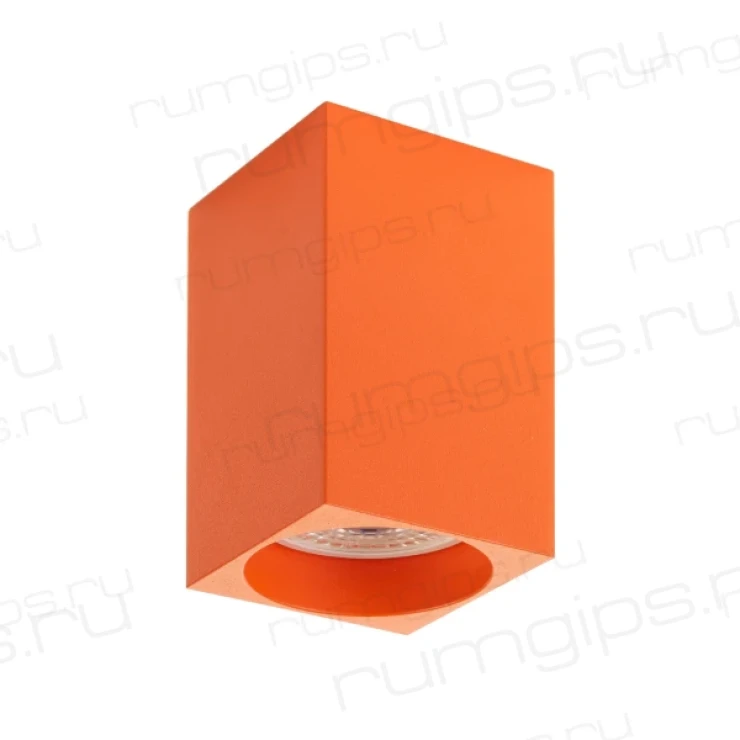 DK2009-OR Светильник накладной IP 20, 50 Вт, GU10, оранжевый, алюминий