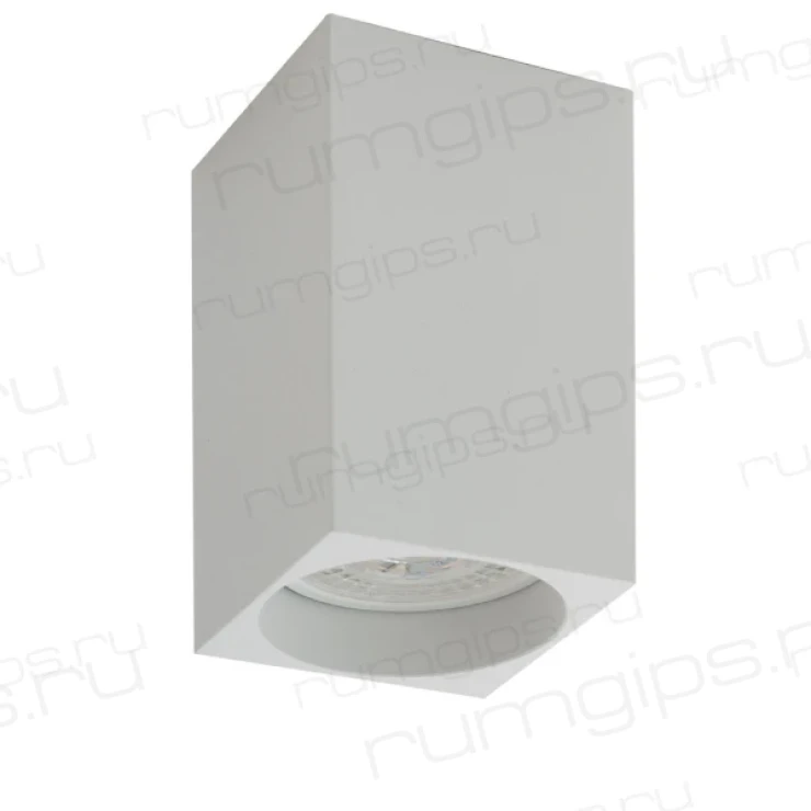 DK2009-WH Светильник накладной IP 20, 50 Вт, GU10, белый, алюминий