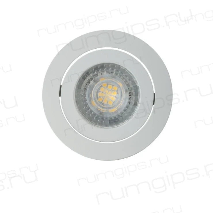 DK2017-WH Встраиваемый светильник, IP 20, 50 Вт, GU10, белый, алюминий