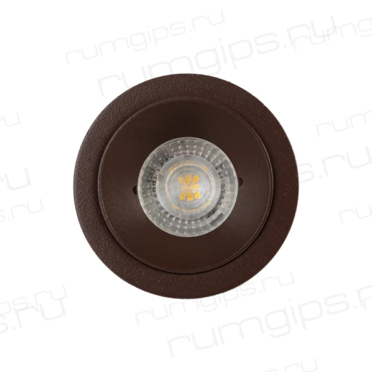 DK2026-CH Встраиваемый светильник, IP 20, 50 Вт, GU10, коричневый, алюминий