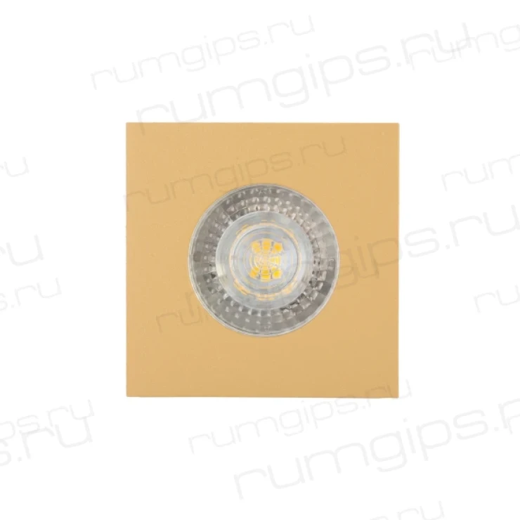 DK2031-CO Встраиваемый светильник, IP 20, 50 Вт, GU10, бежевый, алюминий