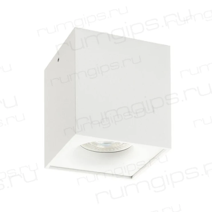 DK2033-WH Светильник накладной IP 20, 50 Вт, GU10, белый, алюминий