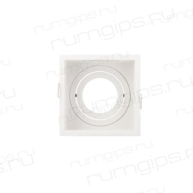DK2041-WH Встраиваемый светильник, IP 20, 50 Вт, GU10, белый, алюминий