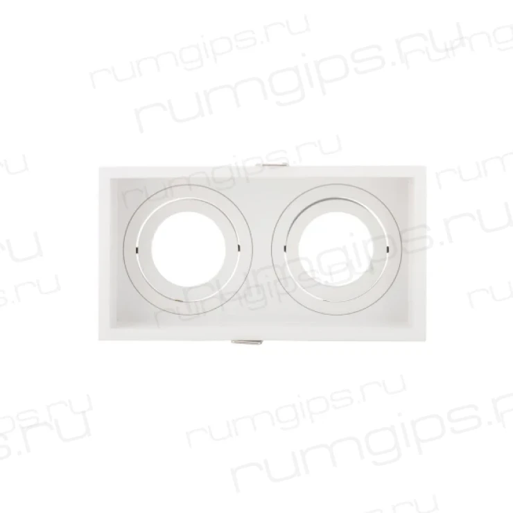 DK2042-WH Встраиваемый светильник, IP 20, 50 Вт, GU10, белый, алюминий