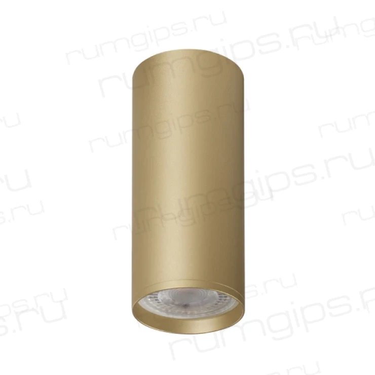 DK2051-SG Накладной светильник, IP 20, 15 Вт, GU10, матовое золото, алюминий