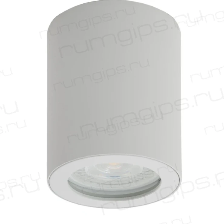 DK3007-WH Накладной светильник влагозащ., IP 44, 50 Вт, GU10, белый, алюминий