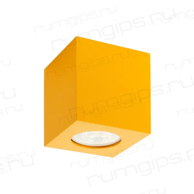 DK3010-YE Светильник накладной IP 20, 50 Вт, GU10, желтый, алюминий
