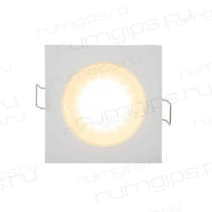 DK3014-WH Встраиваемый светильник влагозащ., IP 44, 50 Вт, GU10, белый, алюминий