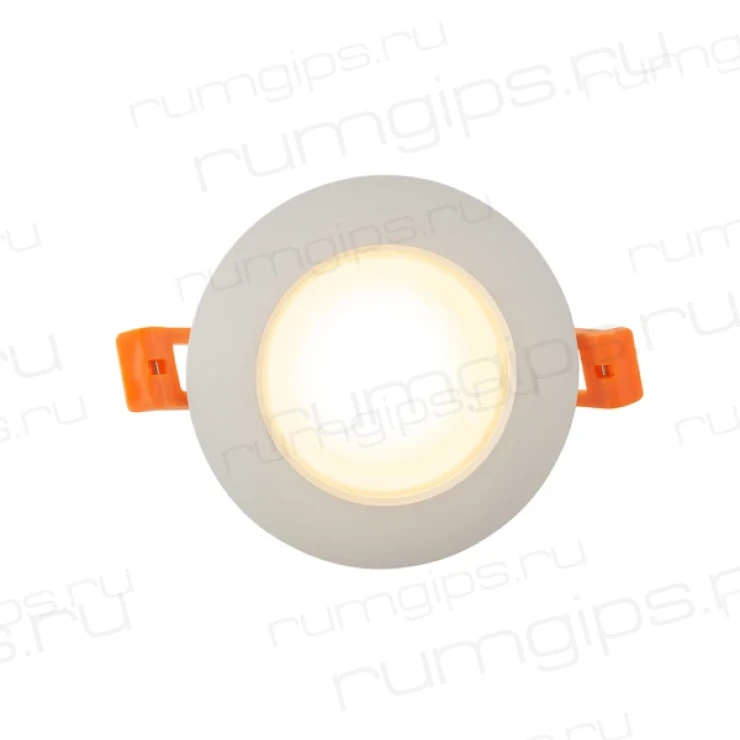 DK3016-WH Встраиваемый светильник влагозащ., IP 65, 50 Вт, GU10, белый, алюминий