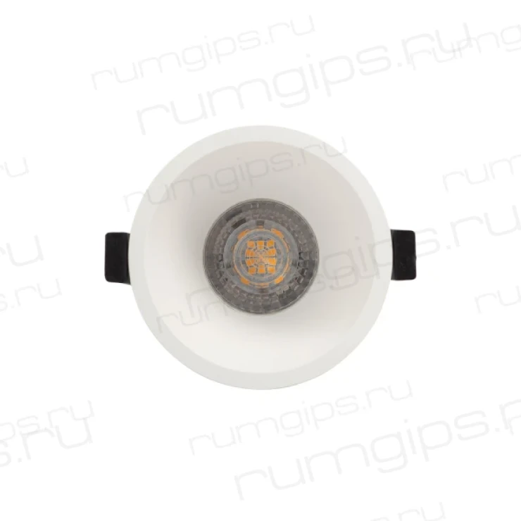 DK3026-WH Встраиваемый светильник, IP 20, 10 Вт, GU5.3, LED, белый, пластик