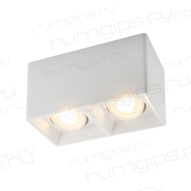 DK3035-WH Светильник накладной IP 20, 10 Вт, GU5.3, LED, белый, пластик
