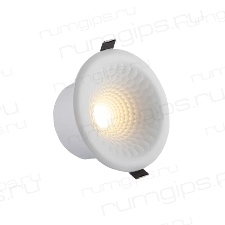 DK3045-WH Встраиваемый светильник,IP 20, 6Вт, LED, белый, пластик