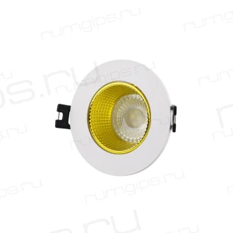 Встраиваемый светильник DK3061-WH+YE Denkirs
