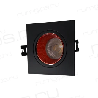 Встраиваемый светильник DK3071-BK+RD Denkirs