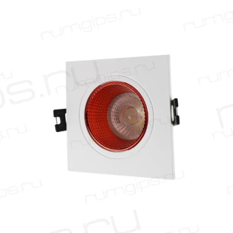 Встраиваемый светильник DK3071-WH+RD Denkirs