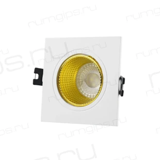 Встраиваемый светильник DK3071-WH+YE Denkirs