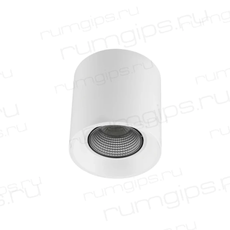 DK3090-WH+CH Светильник накладной IP 20, 10 Вт, GU5.3, LED, белый/хром, пластик