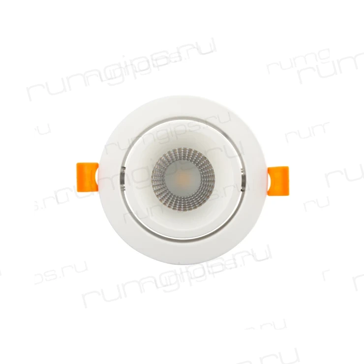 DK4000-WH Встраиваемый светильник, IP 20, 5 Вт, LED 3000, белый, алюминий
