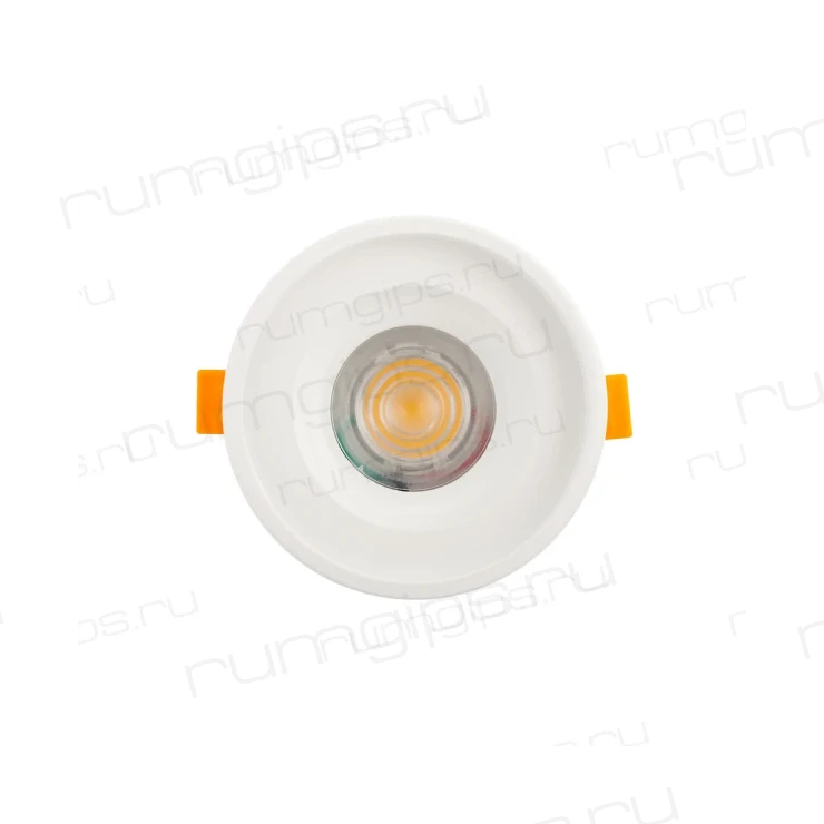 DK4005-WH Встраиваемый светильник, IP 20, 9 Вт, LED 3000, белый, алюминий