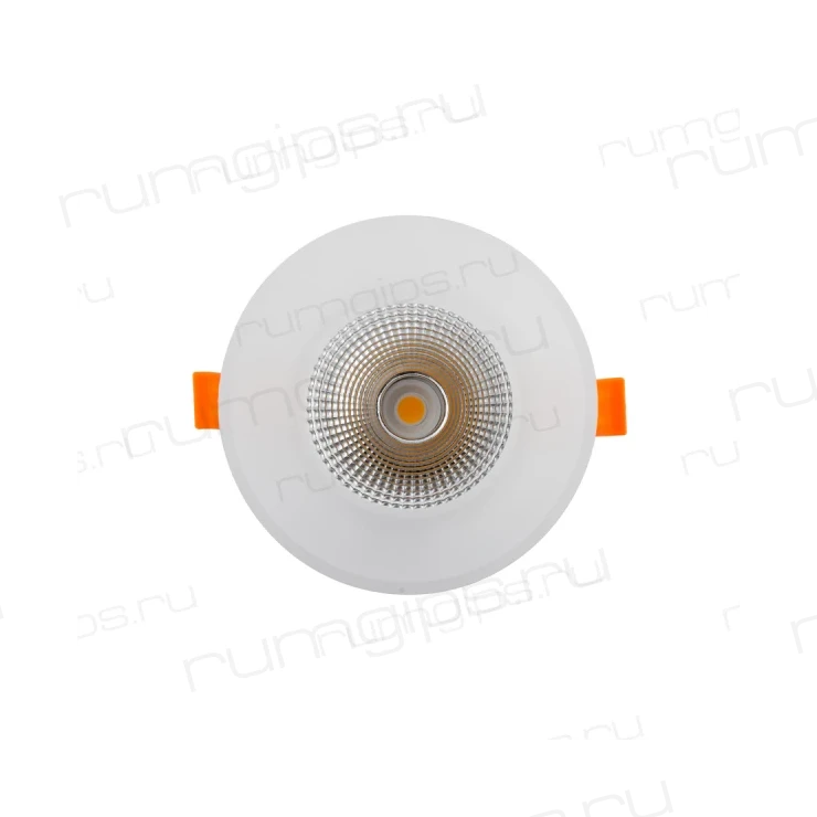 DK4008-FR Встраиваемый светильник, IP 20, 10 Вт, LED 3000, белый, алюминий