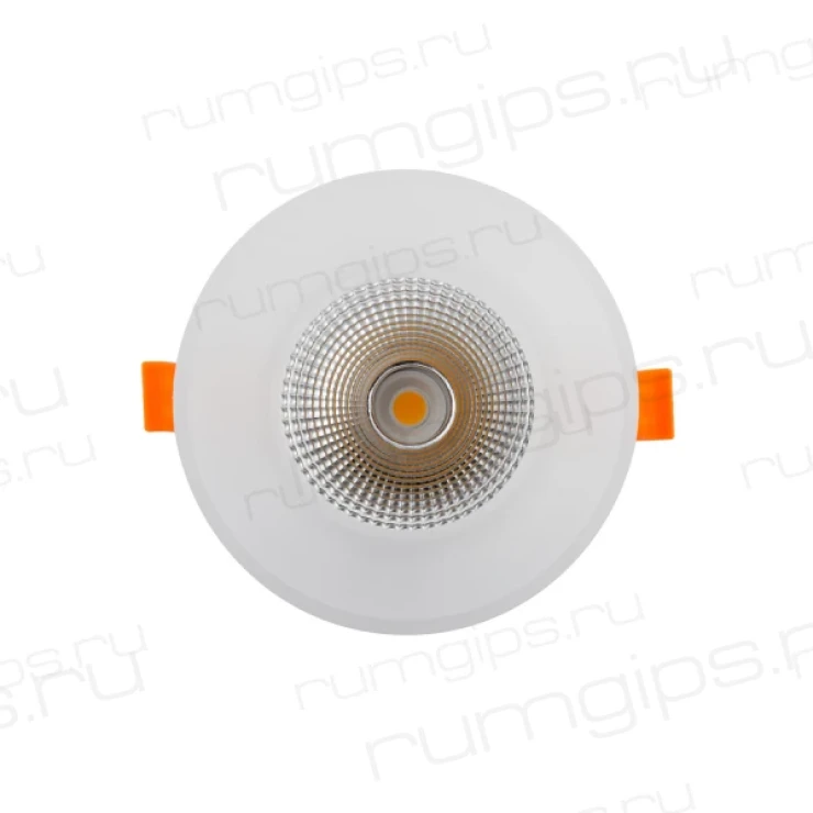 DK4008-FR Встраиваемый светильник, IP 20, 10 Вт, LED 3000, белый, алюминий