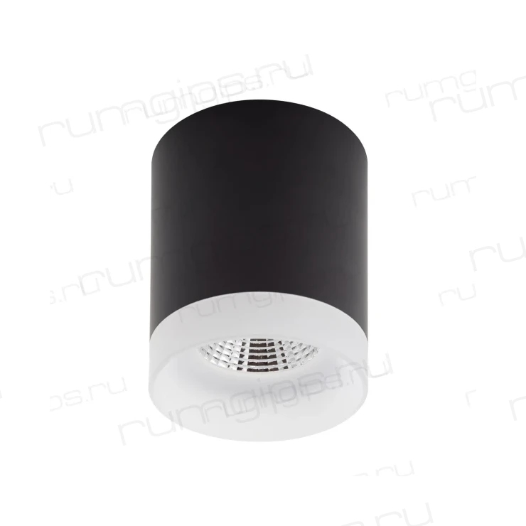 DK4010-BK Светильник накладной IP 20, 10 Вт, LED 3000, черный, алюминий