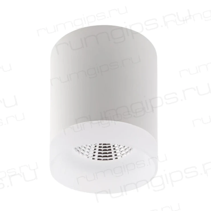 DK4010-WH Светильник накладной IP 20, 10 Вт, LED 3000, белый, алюминий