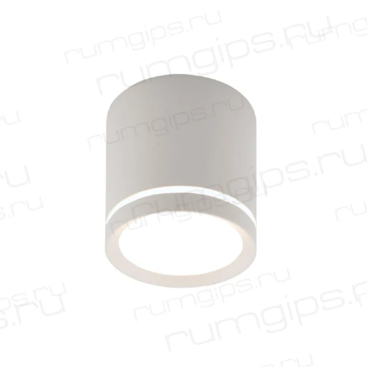 DK4013-WH Светильник накладной IP 20, 5 Вт, LED 4000, белый, алюминий/акрил