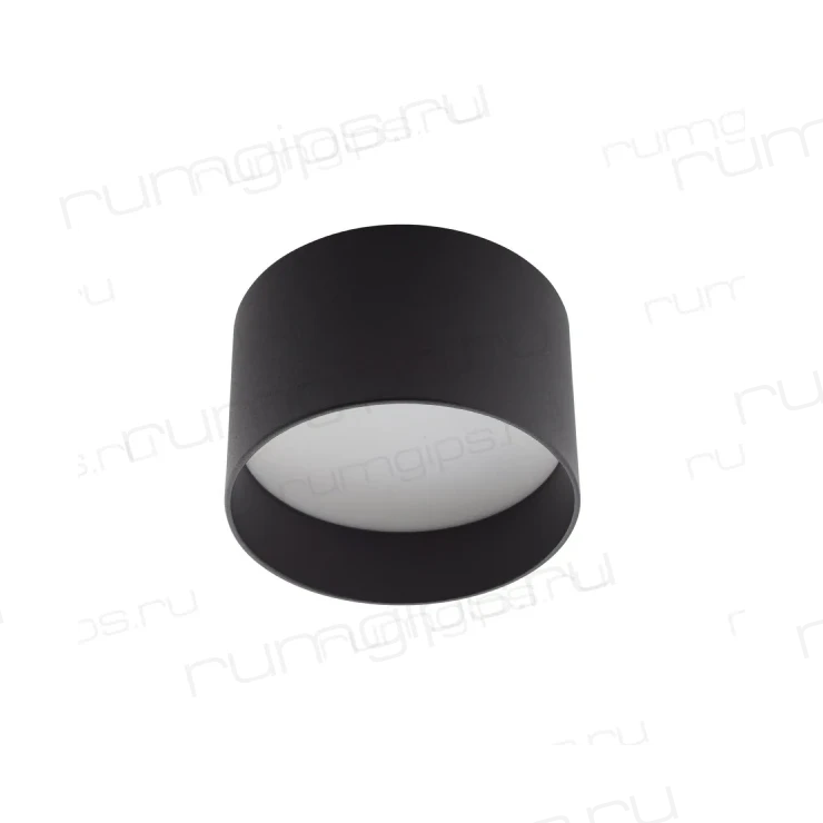 DK4015-BK Светильник накладной IP 20, 16 Вт, LED 3000, черный, алюминий