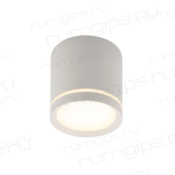 DK4016-WH Светильник накладной IP 20, 5 Вт, LED 3000, белый, алюминий/акрил