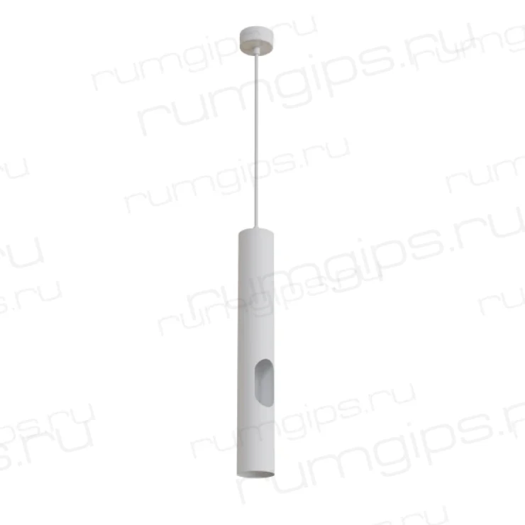 DK4045-WH Подвесной светильник, с декоративным вырезом, IP 20, до 15 Вт, LED, GU10, белый, алюминий