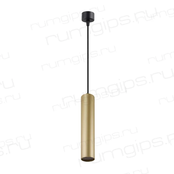 DK4050-BG Подвесной светильник, IP 20, 15 Вт, GU10, матовое золото с черным, алюминий