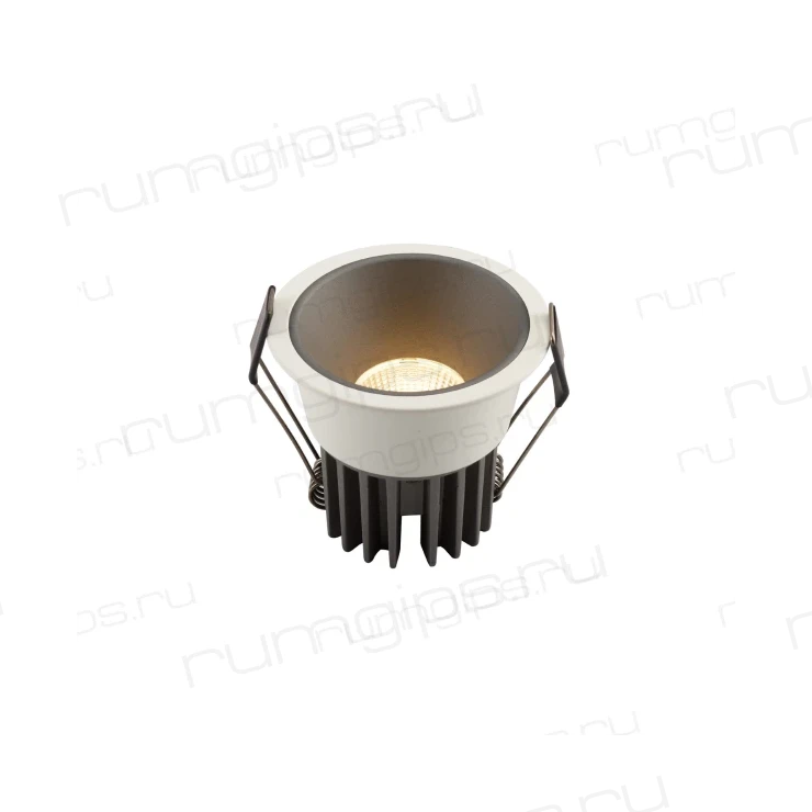 DK4400-GW Встраиваемый светильник, IP 20, 7 Вт, LED 3000, бело-серый, алюминий
