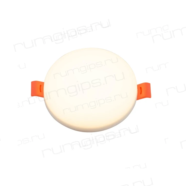 DK4604-WW Встраиваемый светильник, IP 20, 18 Вт, LED 3000, белый, пластик