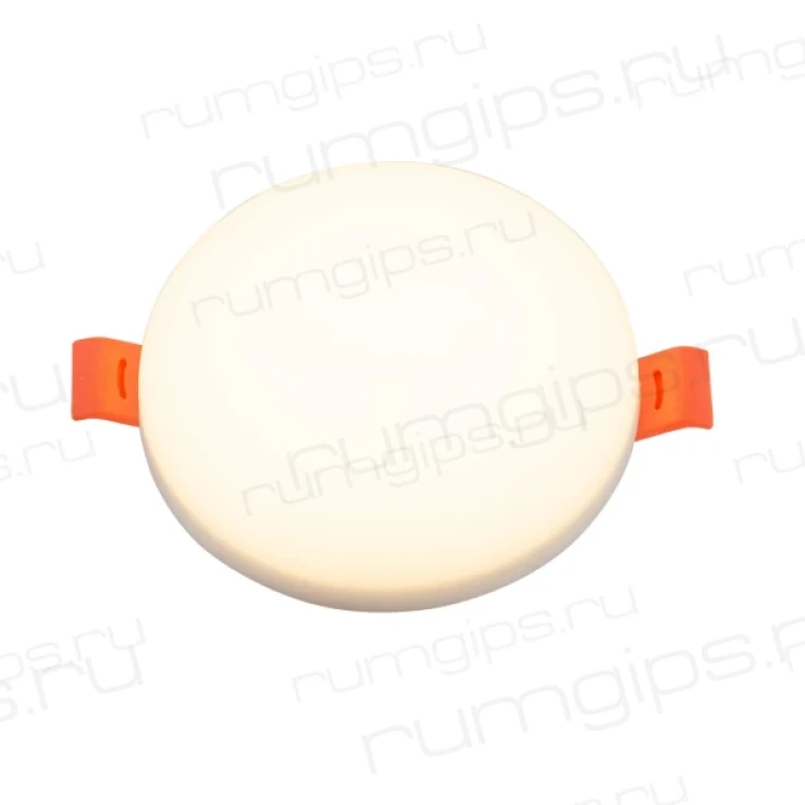 DK4604-WW Встраиваемый светильник, IP 20, 18 Вт, LED 3000, белый, пластик