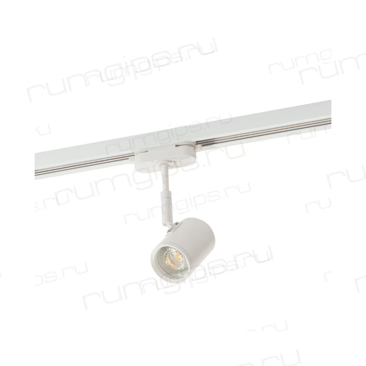 DK6001-WH Трековый светильник IP 20, 50 Вт, GU10, белый, алюминий