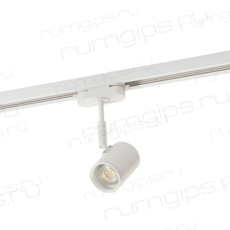 DK6001-WH Трековый светильник IP 20, 50 Вт, GU10, белый, алюминий
