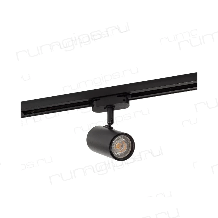 DK6002-BK Трековый светильник IP 20, 50 Вт, GU10, черный, алюминий