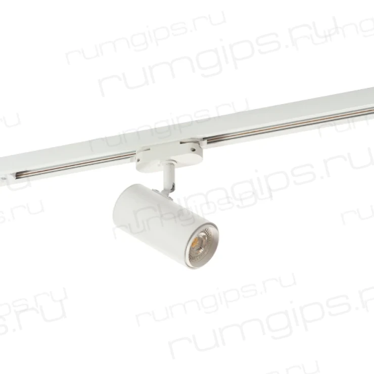 DK6002-WH Трековый светильник IP 20, 50 Вт, GU10, белый, алюминий