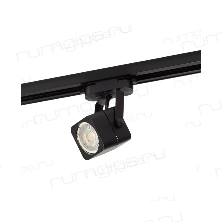 DK6003-BK Трековый светильник IP 20, 50 Вт, GU10, черный, алюминий
