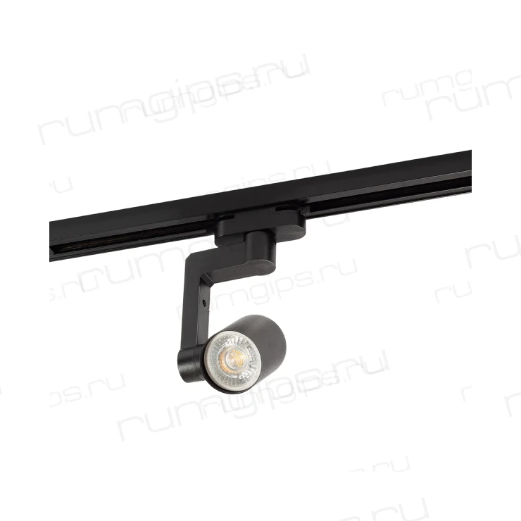 DK6006-BK Трековый светильник IP 20, 50 Вт, GU10, черный, алюминий