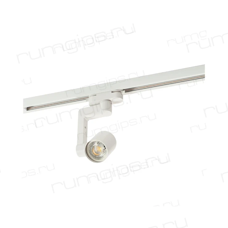 DK6006-WH Трековый светильник IP 20, 50 Вт, GU10, белый, алюминий