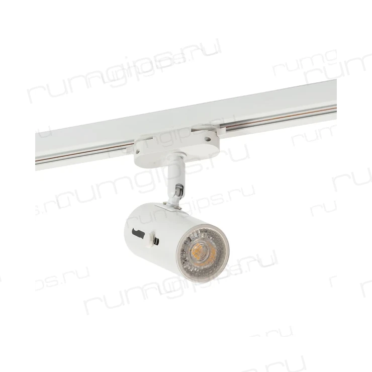 DK6007-WH Трековый светильник IP 20, 50 Вт, GU10, белый, алюминий