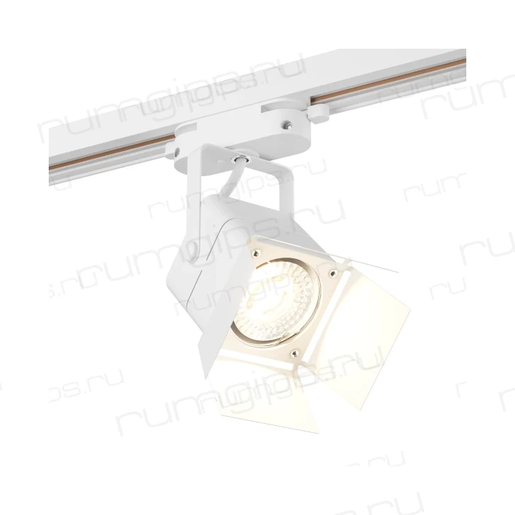 DK6012-WH Трековый светильник IP 20, 50 Вт, GU10, белый, алюминий