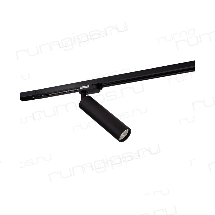 DK6203-BK Трековый светильник IP 20, 50 Вт, GU10, черный, алюминий