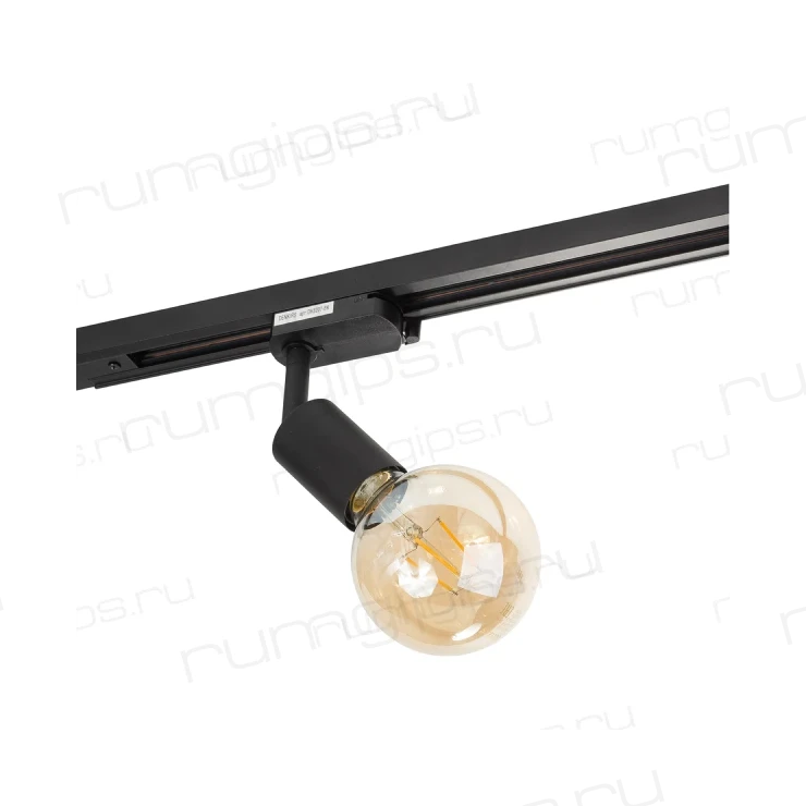 DK6207-BK Трековый светильник IP 20, 60 Вт, E27, черный
