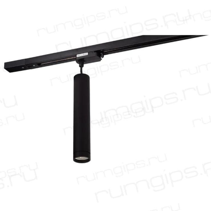 DK6210-BK Трековый светильник IP 20, 50 Вт, GU10, черный, алюминий